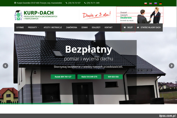 Kurp-Dach sp. z. o.o strona www