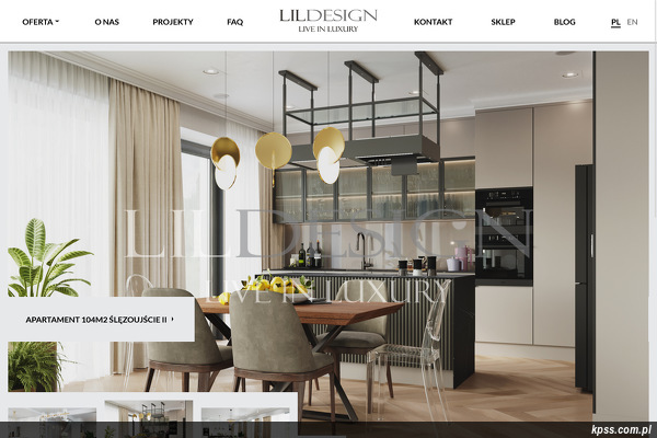 LIL Design Live in Luxury strona www