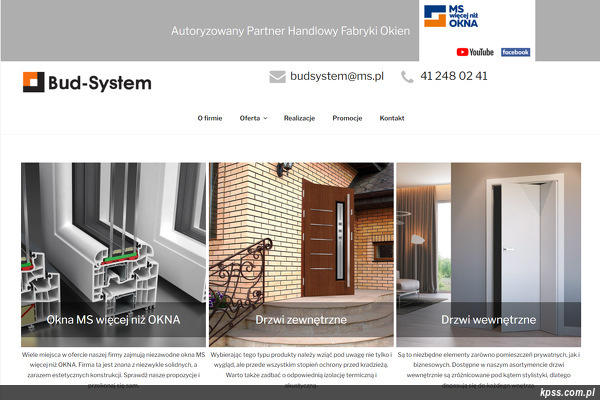 Firma Handlowo-Usługowa "Bud-System" Rafał Sobecki, Artur Piętak, Katarzyna Surowiec S.C. strona www