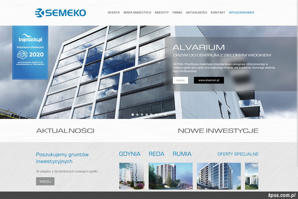 SEMEKO Grupa Inwestycyjna S.A strona www